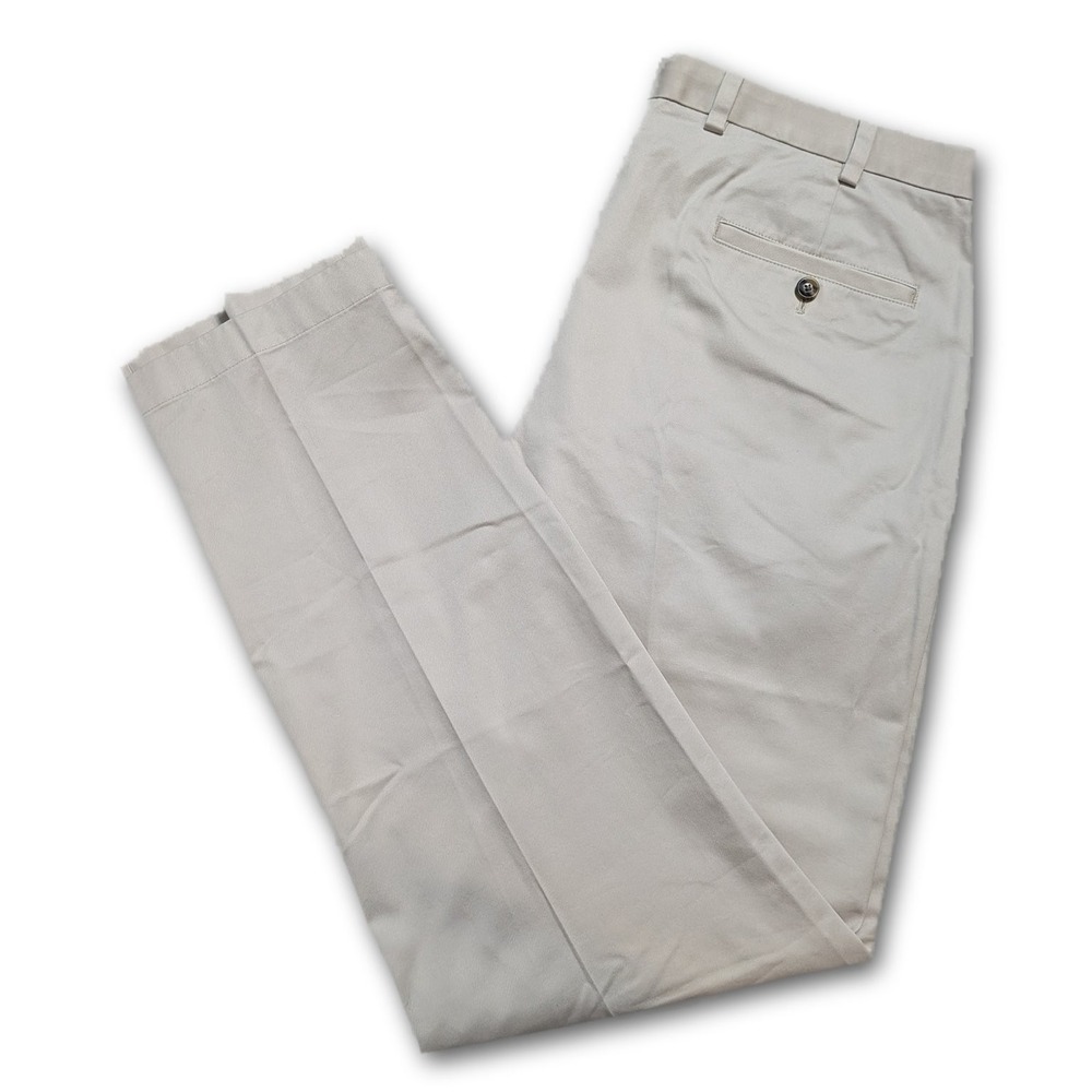 Brooks Brothers Light Weight Advantage Chino Mens Pants Clark Beige 37x32 W37